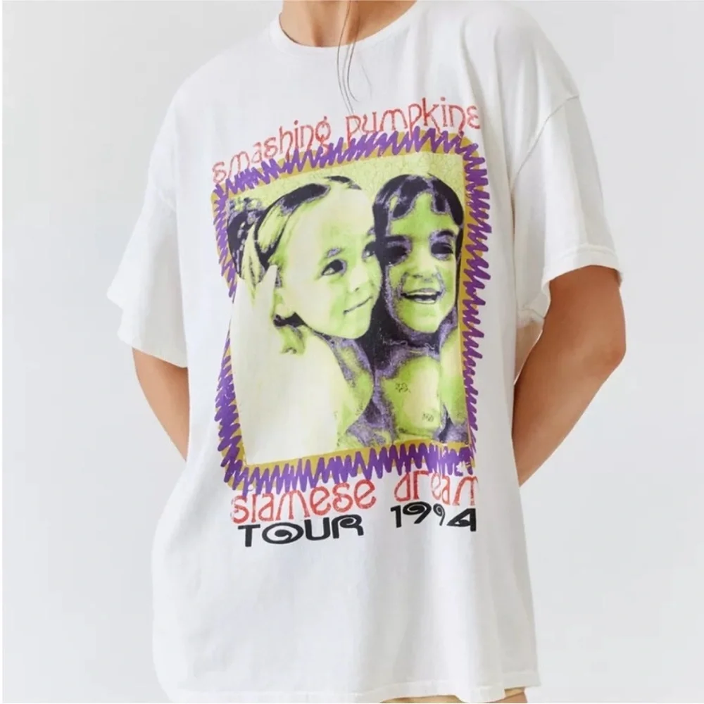 NWOT Smashing Pumpkins Siamese Dream Tour 1994 Tee Dress Size S/M - Picture 1 of 11
